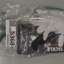 Nechtik BBQ Gloves 4 Cotton Glove Liners and 100 Disposable Gloves Washable Cotton Liners Powder Latex Free Nitrile Gloves