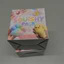 2 x 4Pcs Taba Squishy Fun Box Toys Set kit, Cheap Squishies Stress Relief Toys Party Favors for Kids 4-8 8-12, Chick Hamster Paw Donut Squishy Squeezee Fidget Toys for Kids