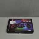 8PCS Motorcycle RGB LED Light Kits with APP/RF Remote, Multicolor Underglow Lights with Brake Turn Signal, 12V Waterproof Dual Zone Strip for Sport Bike, Cruiser, Street & Dirt Motorcycle