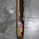 KAMANINA 1 Inch Double Curtain Rod 72 to 144 Inches (6-12 Feet), Antique Bronze Curtain Rods for Windows 66 to 120, Heavy Duty Telescoping Drapery Rods with Twisted Cage Finials