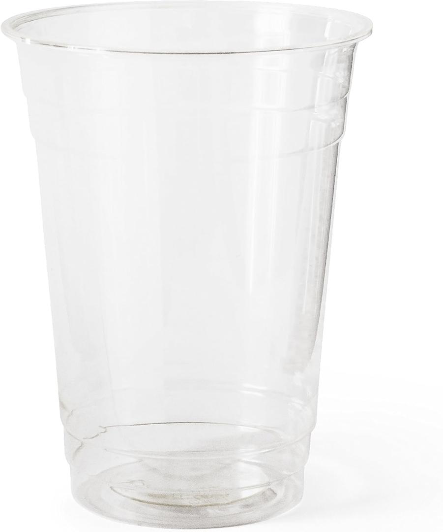 Susty Party Supplies Susty Party, 16-Ounce, Clear-50 Cups, Large, Clear