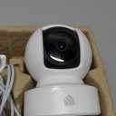 Kasa 1080p Indoor Pan/Tilt Wired Security Camera - Works as a Baby & Pet Monitor, Motion Detection & Tracking, 2-Way Audio, Night Vision, Subscription-Free Local Storage or Optional Cloud, EC70