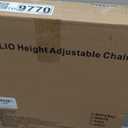 FUNLIO Height Adjustable Montessori Weaning Chair for Age 1-3, Quality Solid Wooden Chair, for Eating/ Reading/ Playing, Montessori Furniture with CPC Certified - Natural