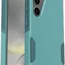 OtterBox Samsung Galaxy S24 (Only) - Commuter Series Case - Riveting Way (Teal) - Slim & Tough - Pocket-Friendly - with Port Protection - Non-Retail Packaging