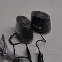 Amazon Basics Stereo 2.0 Speakers for PC or Laptop, 3.5mm Aux input, USB-Powered, 1 Pair, Black