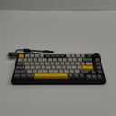 EPOMAKER Ajazz AK820 Pro 75% Wireless Mechanical Keyboard with TFT Smart Display&Knob, Gasket-Mounted Gaming Keyboard, Bluetooth/2.4GHz/USB-C Wired (Grey, Gift Switch)