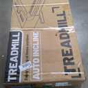 Walking Pad Treadmill with 12% 9-Level Auto Incline, 450 lbs Capacity RGB LED Screen, Bluetooth Speaker Under Desk Treadmill, Compact Treadmills for Home Hiking (Black)