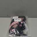 popiv Women's Sexy Lingerie Set with Garter Belt Matching Bra and Panty Lingeries Sets 4 Piece (Large, Velvet Pink)