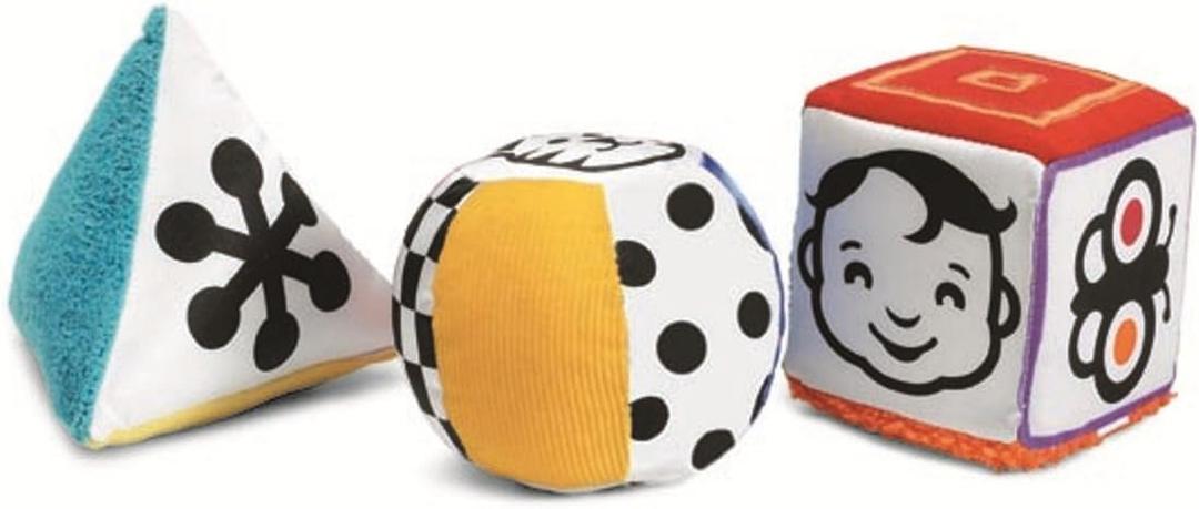 Manhattan Toy Wimmer-Ferguson Mind-Shapes Multi-Sensory Soft Activity Shape Set