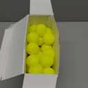 40MM Ping Pong Balls, 80 Pack Assorted Colored Plastic Balls for Beer Pong, Arts and Craft