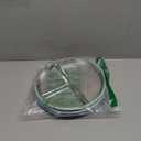 Bella's Friends Stainless Steel Toddler Plates Silicone Suction,3 Packs Non-Slip Baby Plates,Divided Portion,Food-Grade Silicone Plate for Kids,LEAD-FREE Dishwasher Safe, Green Blue Gray