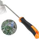 Weed Remover Tool,New Durable Garden Weed Tool,Gardening Weeding Tools,Portable Garden Weeding Tool for Vegetable Gardening Backyard Farm Planting & Weeding (Rubber Handle)
