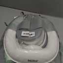 Nuby On-The-Go Portable Potty Seat - Travel Toilet Seat for Boys and Girls 18+ Months - Includes Storage Bag and Disposable Potty Liners - Toddler Travel Essentials - Toddler Potty Training Toilet