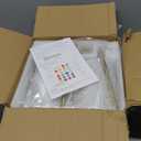 Battery Operated Wall Sconces Set of Two,Wireless Rechargeable Wall Light With Remote Control, Dimmable, Amber Light/Warm White/Natural White/Daylight/RGB, Timer,for Living Room,Bedroom,Entryway,Gold (20.6 Inch, Brass)