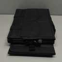 K KNODEL Car Trunk Organizer with Lid, 3 Compartments Collapsible Car Trunk Storage Organizer, Large Car Organizer and Storage for SUV, Truck, Sedan (Large, Black)