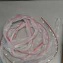 Nuanchu 2 Pcs Clear Vinyl T-Type Seal Strip with Pre-Applied Self Adhesive Backing Bathroom Threshold Water Strip Shower Door Seal for Gap 1/2-73 Long Frameless Shower Door