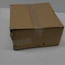 OSALADI Plastic Storage Box with Flip Lid for Letter Documents and Craft Supplies Rectangular Organizer for Scrapbooking Magazines and More (Pack of 4