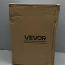 VEVOR Rice Storage Container, 4.5Gallon/20L x2 Capacity Large Dog Food Dispenser Bin, Kitchen Ingredient Grain Cereal Flour Bin, Pet food Containers with Wheels, 2 Measuring Cups, Airtight Lid, 2 Pack
