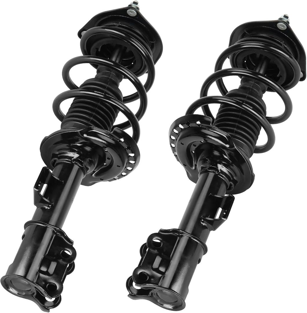 Front w/Coil Strut Shock Absorber for Hyundai Elantra 2011-2016 Sedan, Spring Struts Replaces for 172708 172709