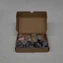 10 Pack Rubber Cushion Strut Clamp, Zinc-plated Pipe Clamps for Mounting Copper, PEX, Gas, CVPC Tubing, High Temperature Resistance Mount Clamp (3/4 Inch OD)