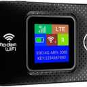 Yunseity 4G LTE WiFi Mobile Hotspot, Up to 150Mbps Speed Portable Wireless Pocket WiFi Device with SIM Card Slot, Connects Up to 10 Devices, Secure Wireless Network Anywhere, Yunseity4amyvhbx6n