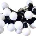LED Outdoor Camping Lights, Battery/USB Powered, Decorative Ball Lights for Canopy TentWarm Light 5m 20USB Model