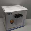 Fast Ice Maker Countertop - 9 Cubes in 6 Mins, 33Lbs/Day, Self-Cleaning, Quiet Portable White Ice Machine with Smart App Control, 2 Ice Sizes for Home, Kitchen, RV, Camping