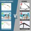 Round NearSighted Distance Glasses Women Men,Nearsighted Far Vision Driving Eyeglasses,Retro Myopia Wire Frame (Gold)