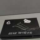 Motorcycle Mirrors Universal 10MM and 8MM Stealth Mirrors Motorcycle Wind Wing Side Mirror Rotating Rear View Mirror Compatible with Duke 390 250 Yamaha MT-07 Kawasaki Z400 Z650 Z900 Z1000 etc