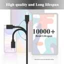 Charger Charging Cable for Xbox Series S/X,PS5/PS5 Pro Controller,Xbox Elite Series 2,Switch Pro USB Type C Charge Cord 6.6 Feet