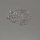 Flutesan 40 Pcs 3 Pin 10mm Solderless LED Light Strip Connectors Clear Track Lighting Connectors for 5050 RGB Strip Light