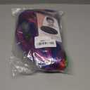 BERON 14 Inches Rainbow Wig with Bangs Short Curly Synthetic Wig for Women Cosplay Daily Party Hairnet Included