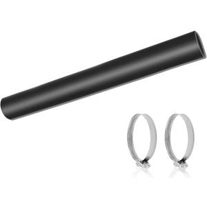 1 1/2" ID Gasoline Fuel Filler Neck Hose with 2 Clamps, Reinforced Gas tank Filler Hose 7 7/8" Length