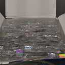 9FTx4FT Black Shimmer Wall Backdrop Halloween Photo Backdrop Shiny Square Panel Backdrop for Party Birthday Graduation Anniversary Disco Decor