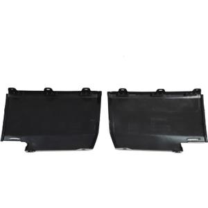 Left and Right Black Rear Bumper Caps Cover Compatible with 2022-2023 Tundra 52181-0C050 52182-0C050