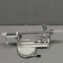 Apple Peeler Corer, Long lasting Chrome Cast Magnesium Alloy Apple Peeler Slicer Corer with Stainless Steel Blades and Powerful Suction Base for Apples and Potato(White)