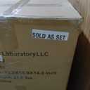 Set of 6 HomeBuddy Shoe Organizer Box - 12 Pack Shoe Box, Stackable Sneaker Storage, Sturdy Shoe Containers with Back Ventilation, Clear Shoe Boxes - Bamboo Charcoal Deodorizers Included