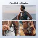 NEEWER Neck Mount Compatible with GoPro DJI Insta 360 Action Cameras, Quick Release Neck Holder with Air Cushion & Adjustable Chest Strap, Accessories Kit for POV Vlogging Video Recording, GP49