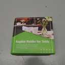 Black Metal Tree Napkin Holder for Table,Sleek Style Paper Napkin Holder for Farmhouse,Party,Kitchen,Restaurant,Picnic