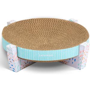 Catstages Scratch, Snuggle & Rest Corrugated Cat Scratcher With Catnip