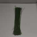 Phinus Flower Stems 250P, 13.8 Inch Artificial Flower Stems, Dark Green Flower Wire, Fake Flower Sticks for Paper Flower, Bouquets, Wreaths and DIY Projects