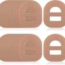 50 PCS-Adhesive Patch for Omnipod, Pre-Cut Shower Waterproof Adhesive Tape, Split Backing Long Fixation for Your Glucose Monitor Sensor