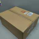 Modern Gold Linear Chandelier for Kitchen Island, 2-Light Linear Light Fixture with Off-White Fabric Shade, Rustic Pendant Light for Dining Room