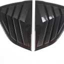 Curtain Visor Car Rear Triangle Window Shutters Triangle Sunshade Modified Decoration Stickers for Mazda for MX-5 ND 2016 2017 2018 2019 2020 2021 2022 2023 Car Shades