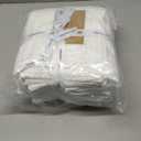 PHF Waffle Weave Duvet Cover Set Queen Size, No Snagging Ultra Soft Luxury Textured Breathable Comforter Cover for All Season 3pcs, Durable Bedding Duvet Set with 2 Pillow Shams, 90"x90", White