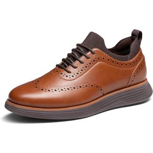 Bruno Marc Men's MaxFlex Dress Sneakers Oxfords Casual Wingtip Brogue Shoes Size 9