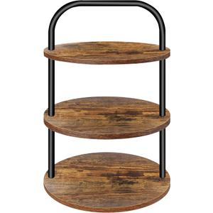 Cupcake Stand, Wooden Cupcake Stand for 50 Cupcakes 3 Tier Large Dessert Table Display Set Cupcake Tower Tiered Tray Stand Serving Tray for Party Supplies Vendor Display Farmhouse Decor