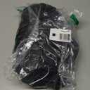 Dog Raincoat for Medium Large Dogs,rain Jacket Coat, Full Leg Coverage Waterproof Rain Suit with Detachable Hood & Tail, Reflective Strips, Snag-Free Top Zipper (Black for Boy, X-Large)