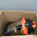 Armor All VO408S 0901 4 Gallon 3 Peak HP Stainless Steel Wet/Dry Vacuum, Orange