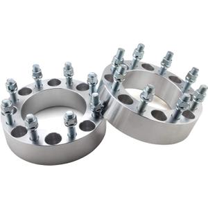 DCVAMOUS 2PC 8x170 to 8x6.5 Wheel Adapters 2 Inch with 14x1.5 Studs Compatible with Ford 8 Lug 8x170 to 8x165.1 for 1999-2022 F250 F350 & Super Duty (Only with M14x1.5 Lugs) | 2003-2005 Excursion